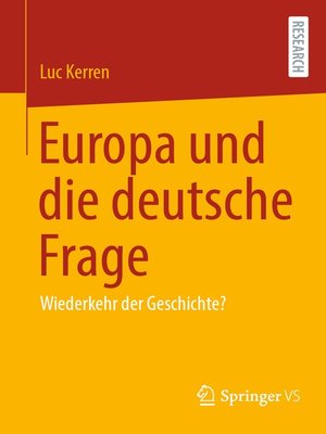 cover image of Europa und die deutsche Frage